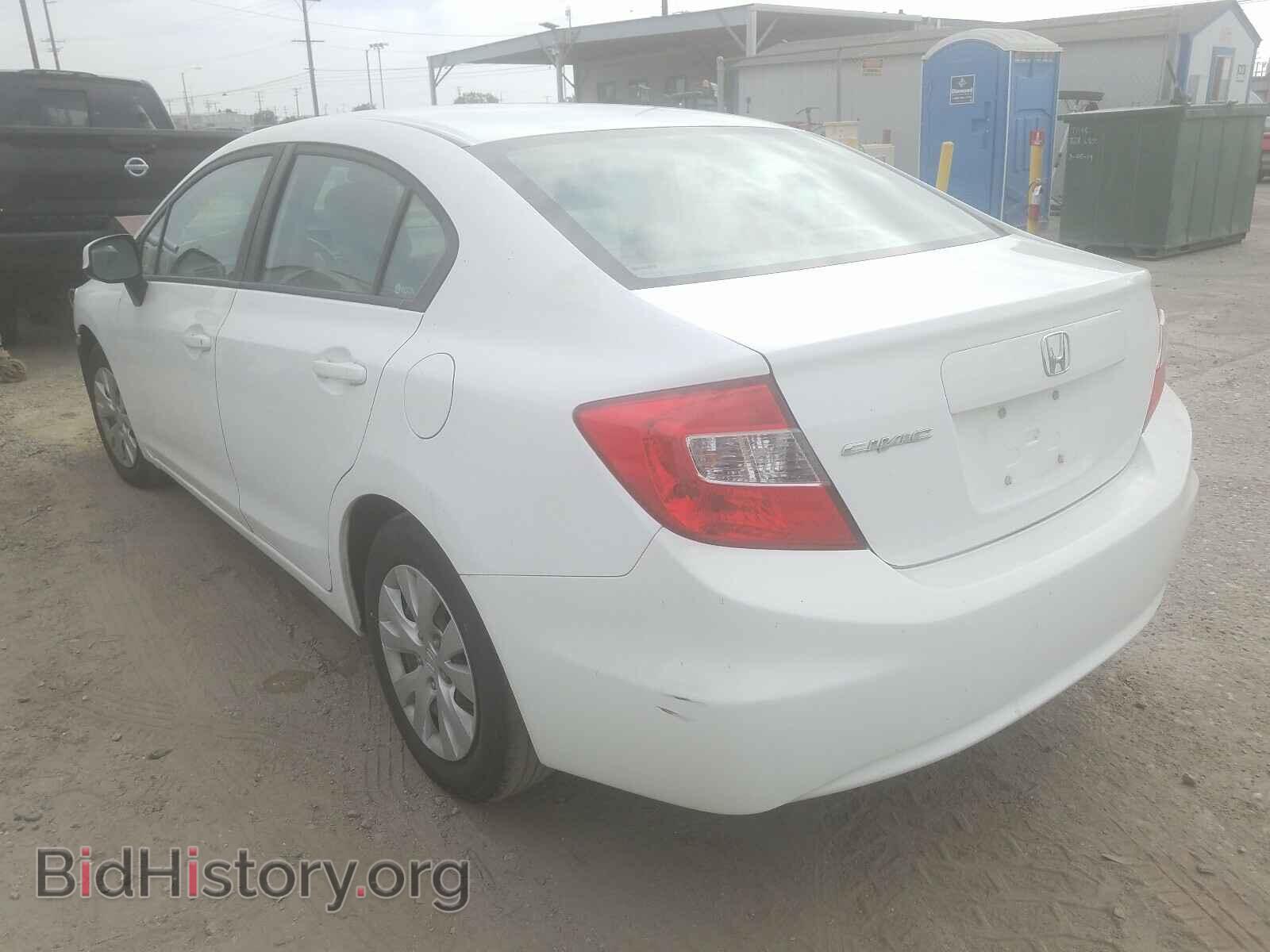 2012 HONDA CIVIC - VIN: 19XFB2E51CE034643 - Фото 3