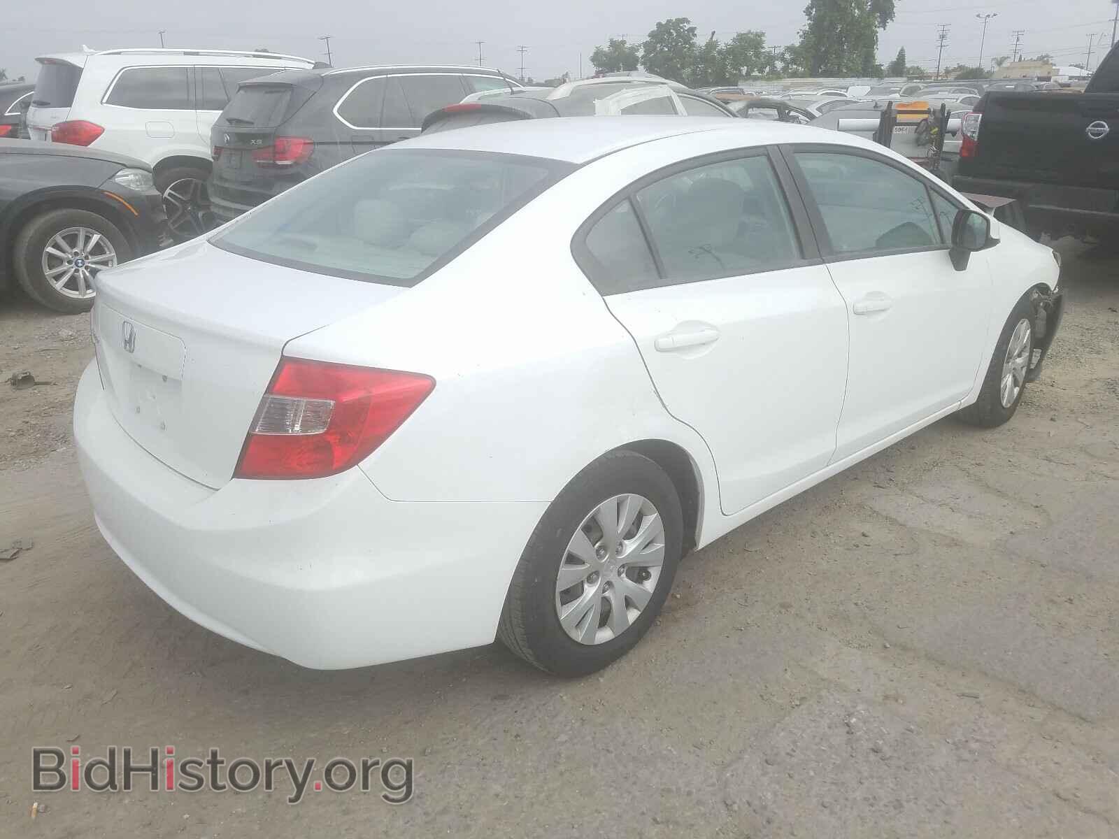2012 HONDA CIVIC - VIN: 19XFB2E51CE034643 - Фото 4
