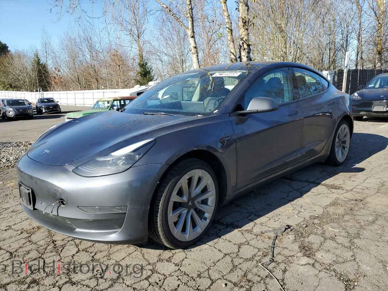 Photo 5YJ3E1EA5NF304536 - TESLA MODEL 3 2022