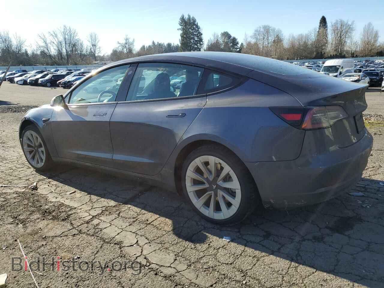 2022 TESLA MODEL 3 - VIN: 5YJ3E1EA5NF304536 - Фото 2