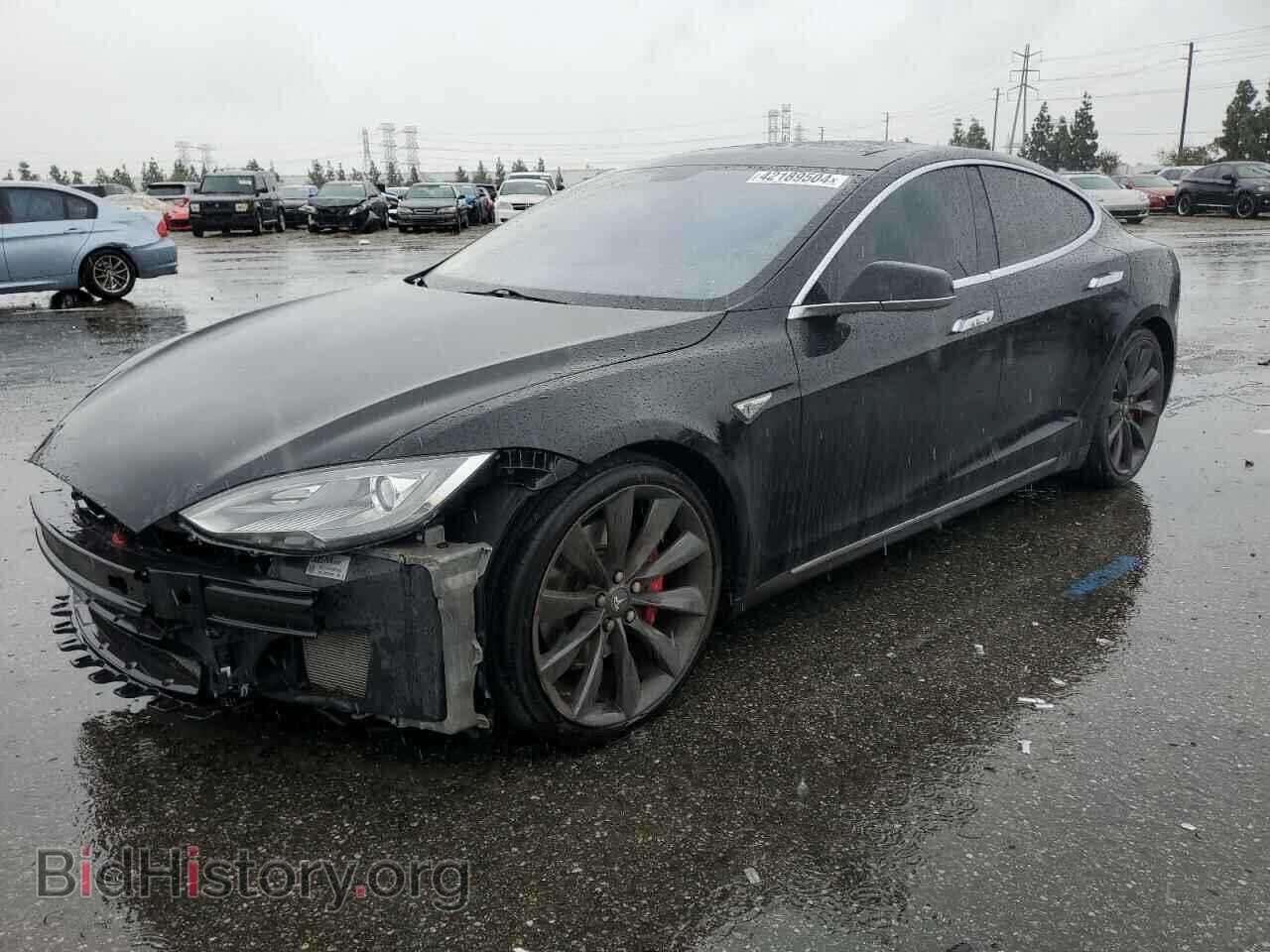 Фотография 5YJSA1H1XEFP46506 - TESLA MODEL S 2014