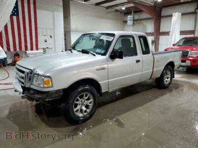 2011 Ford RANGER Super Cab, серебристый — VIN 1FTLR4FEXBPA18609, Copart
