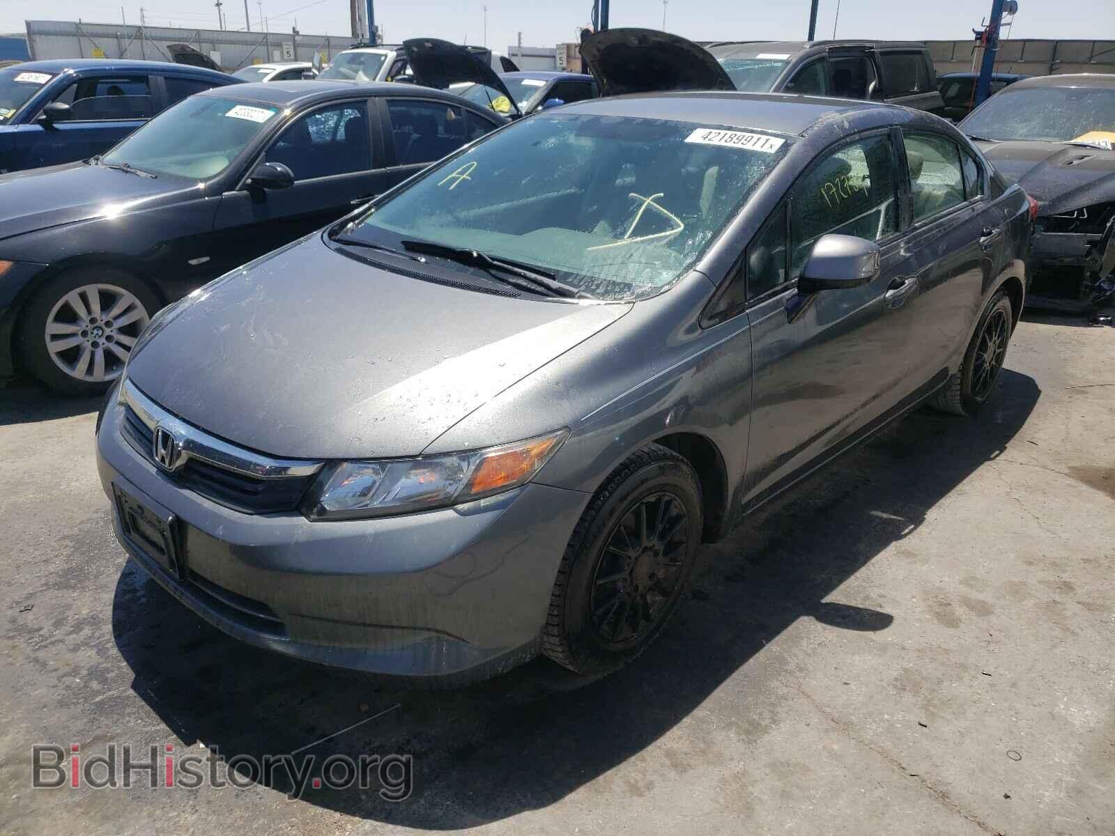2012 HONDA CIVIC - VIN: 2HGFB2F59CH303380 - Фото 2