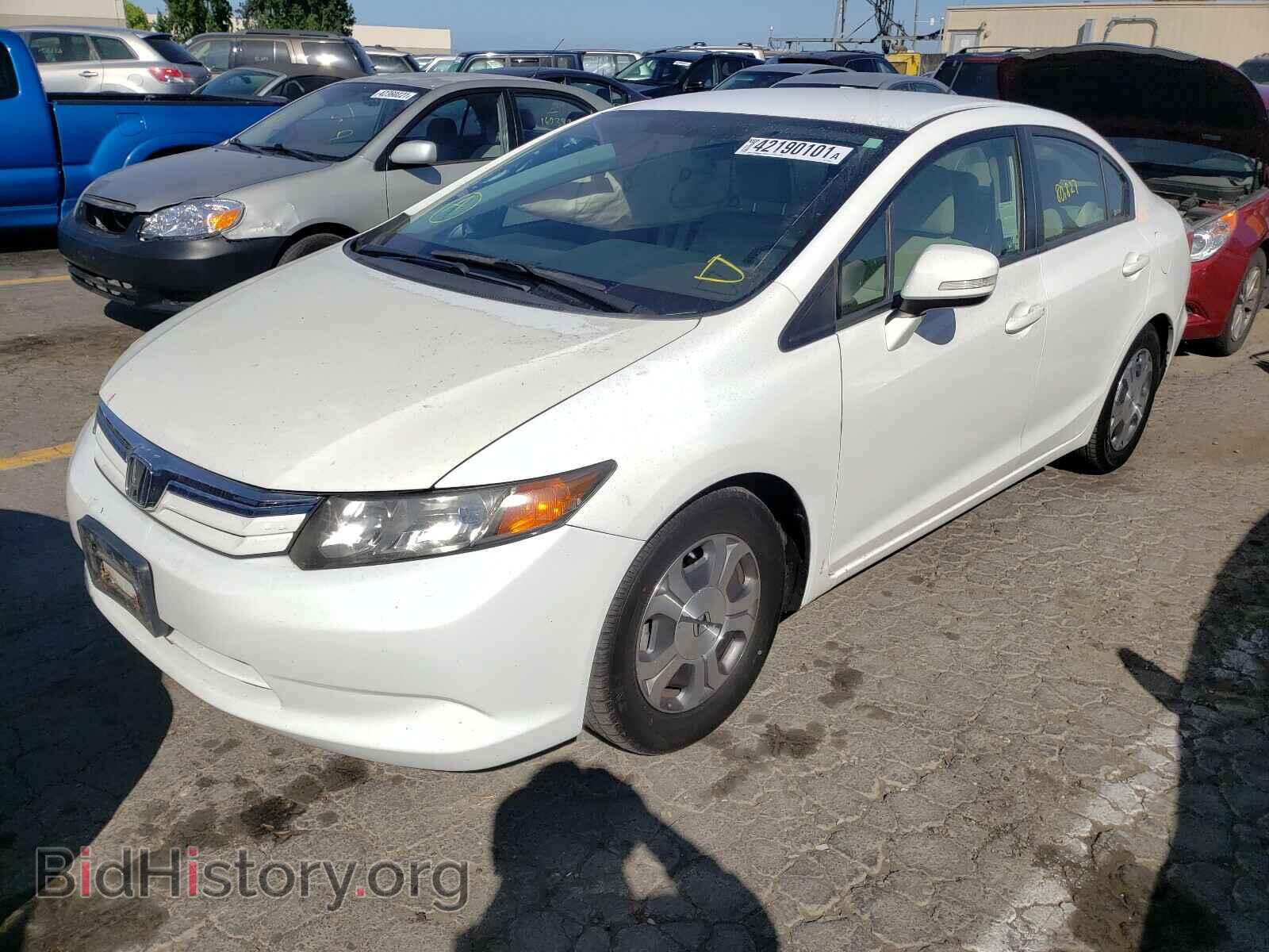 2012 HONDA CIVIC - VIN: JHMFB4F29CS007900 - Фото 2