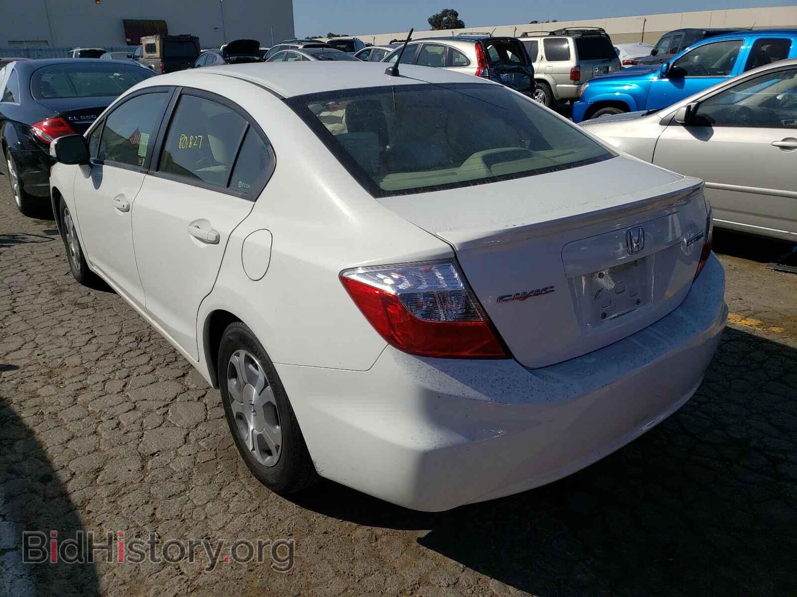 2012 HONDA CIVIC - VIN: JHMFB4F29CS007900 - Фото 3