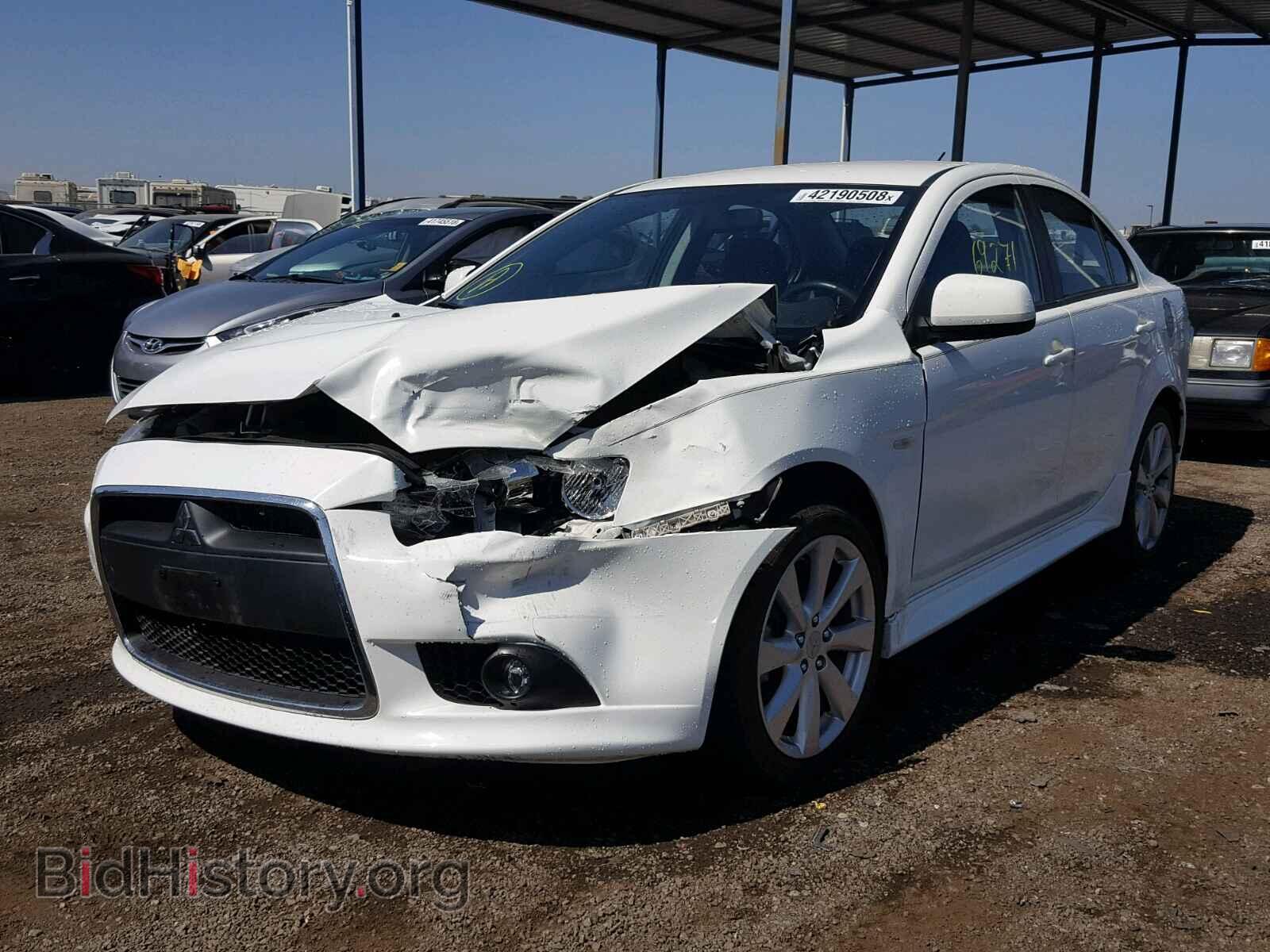 2012 MITSUBISHI LANCER - VIN: JA32U8FW2CU028093 - Фото 2