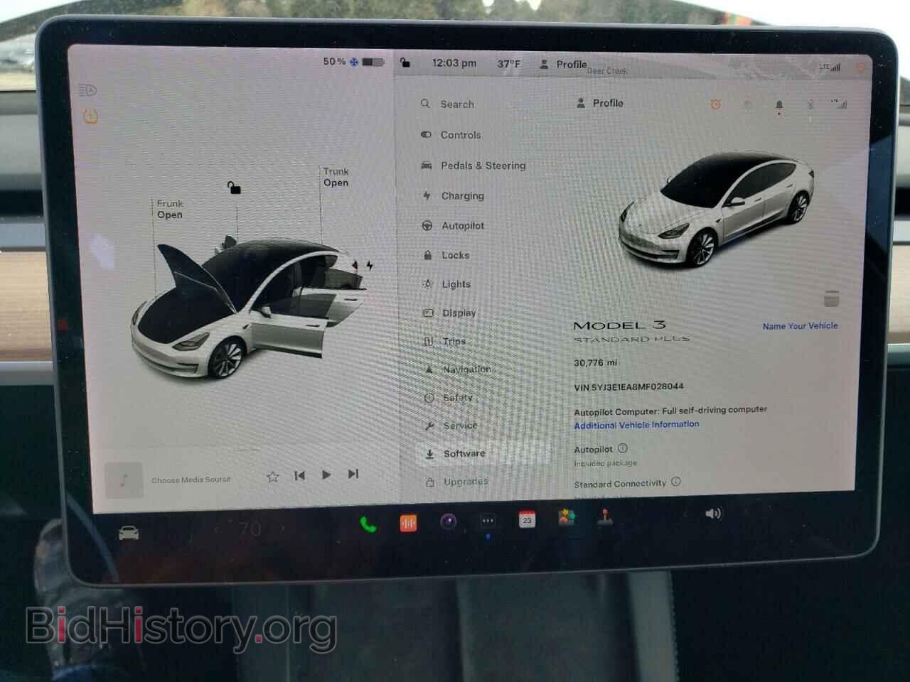 2021 TESLA MODEL 3 - VIN: 5YJ3E1EA8MF028044 - Photo 9
