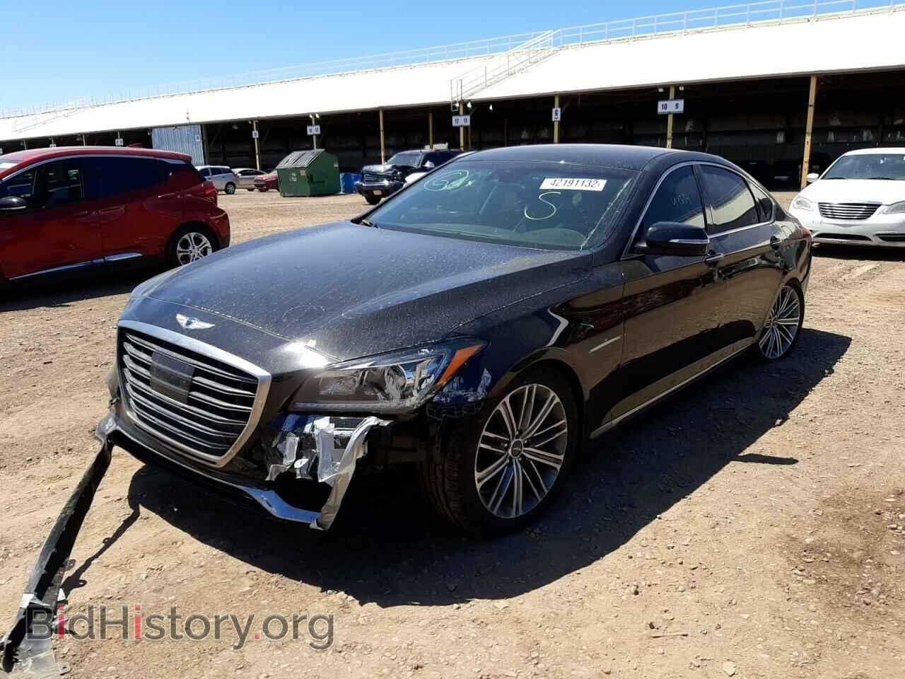 2018 GENESIS G80 - VIN: KMHGN4JE9JU216842 - Фото 2