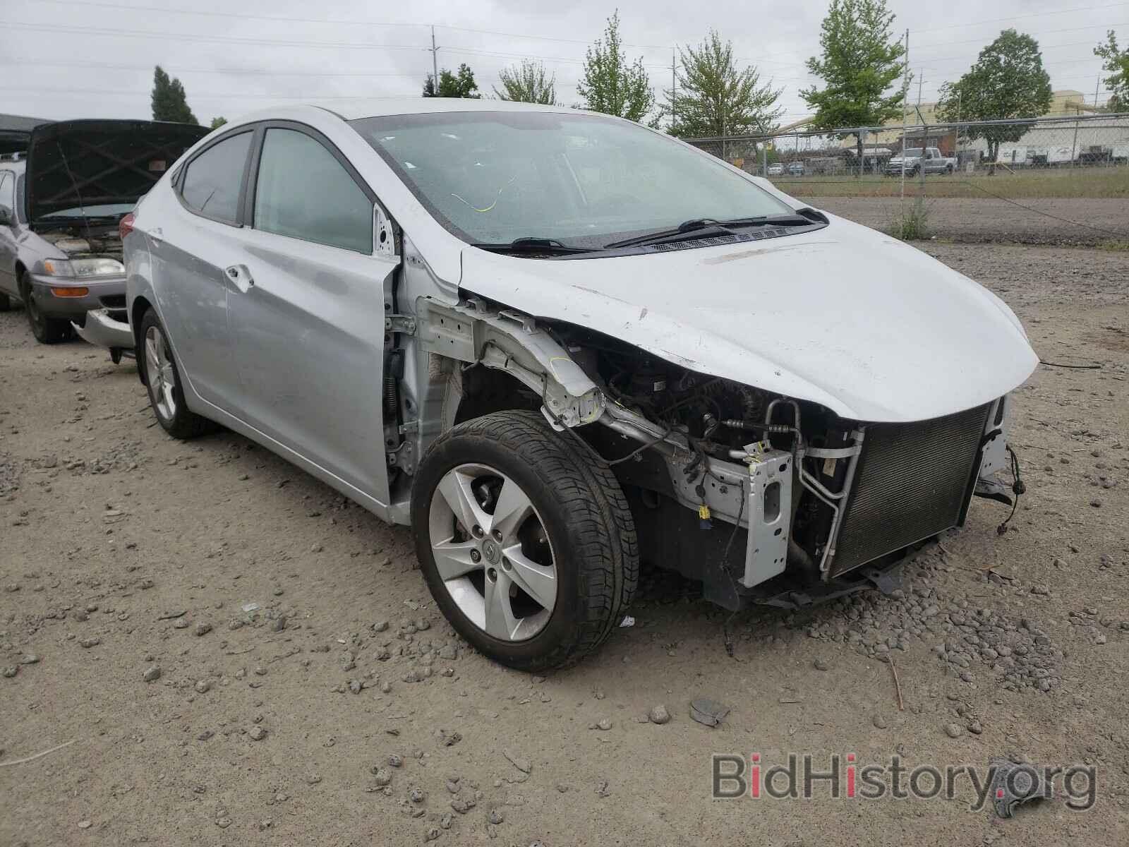 Photo KMHDH4AE2CU378292 - HYUNDAI ELANTRA 2012