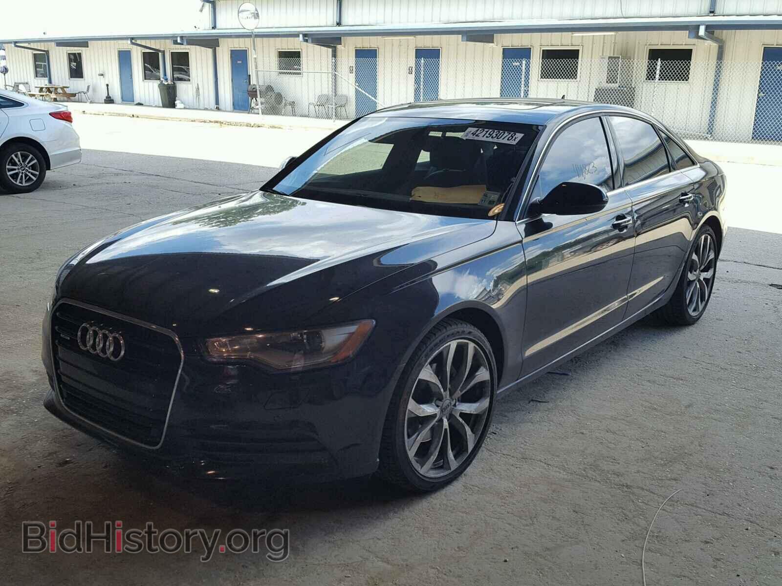 2013 AUDI A6 - VIN: WAUGFAFC3DN006384 - Photo 2