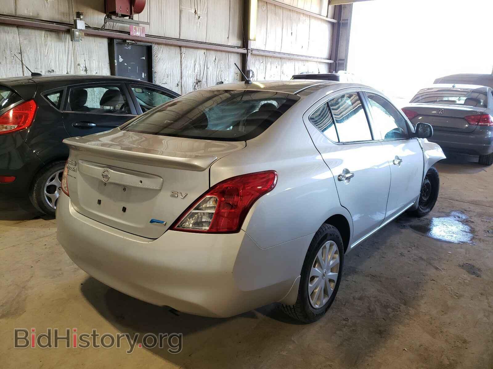 2012 NISSAN VERSA - VIN: 3N1CN7AP1CL849051 - Фото 4