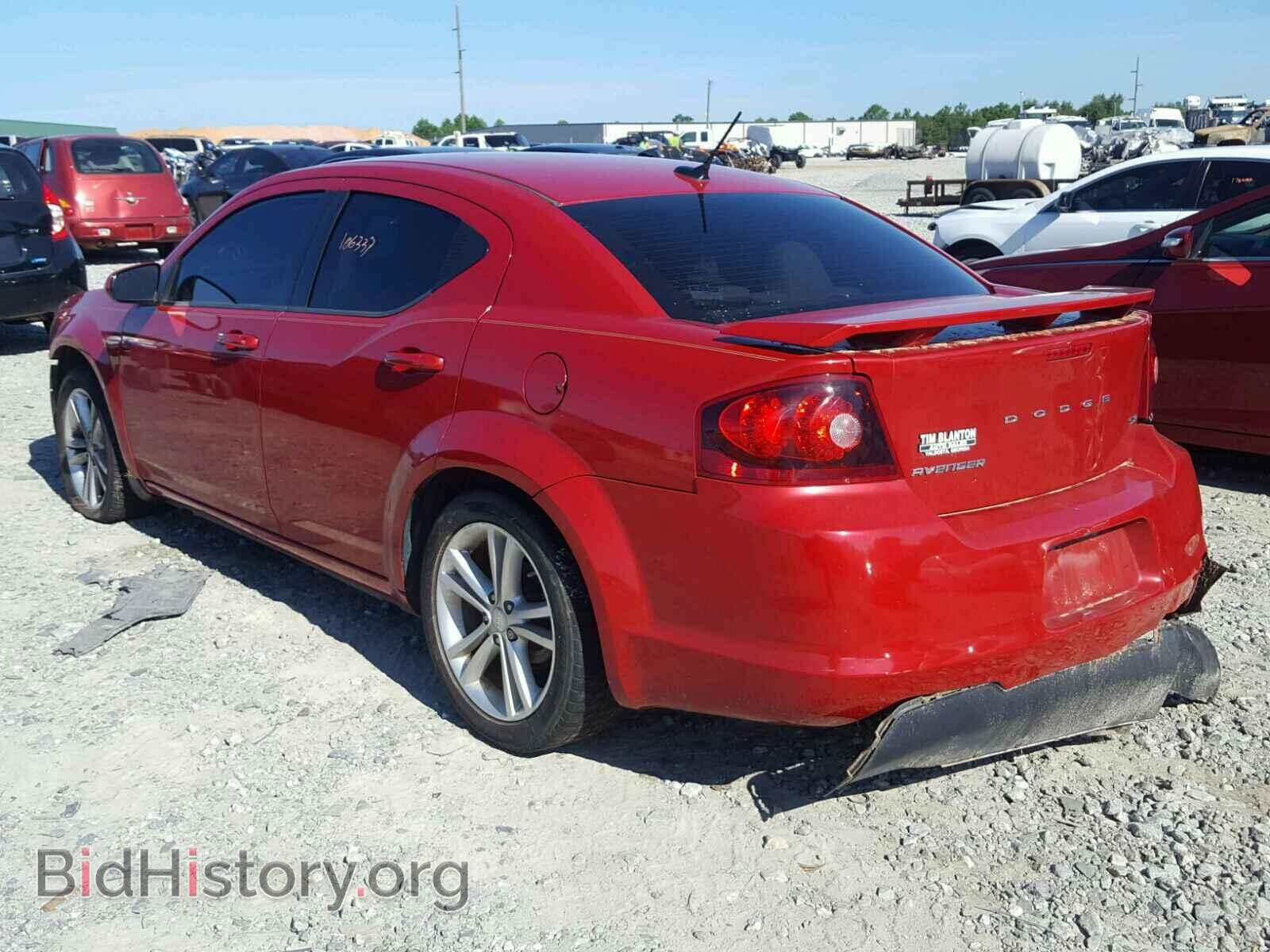 2012 DODGE AVENGER - VIN: 1C3CDZCB8CN183274 - Photo 3