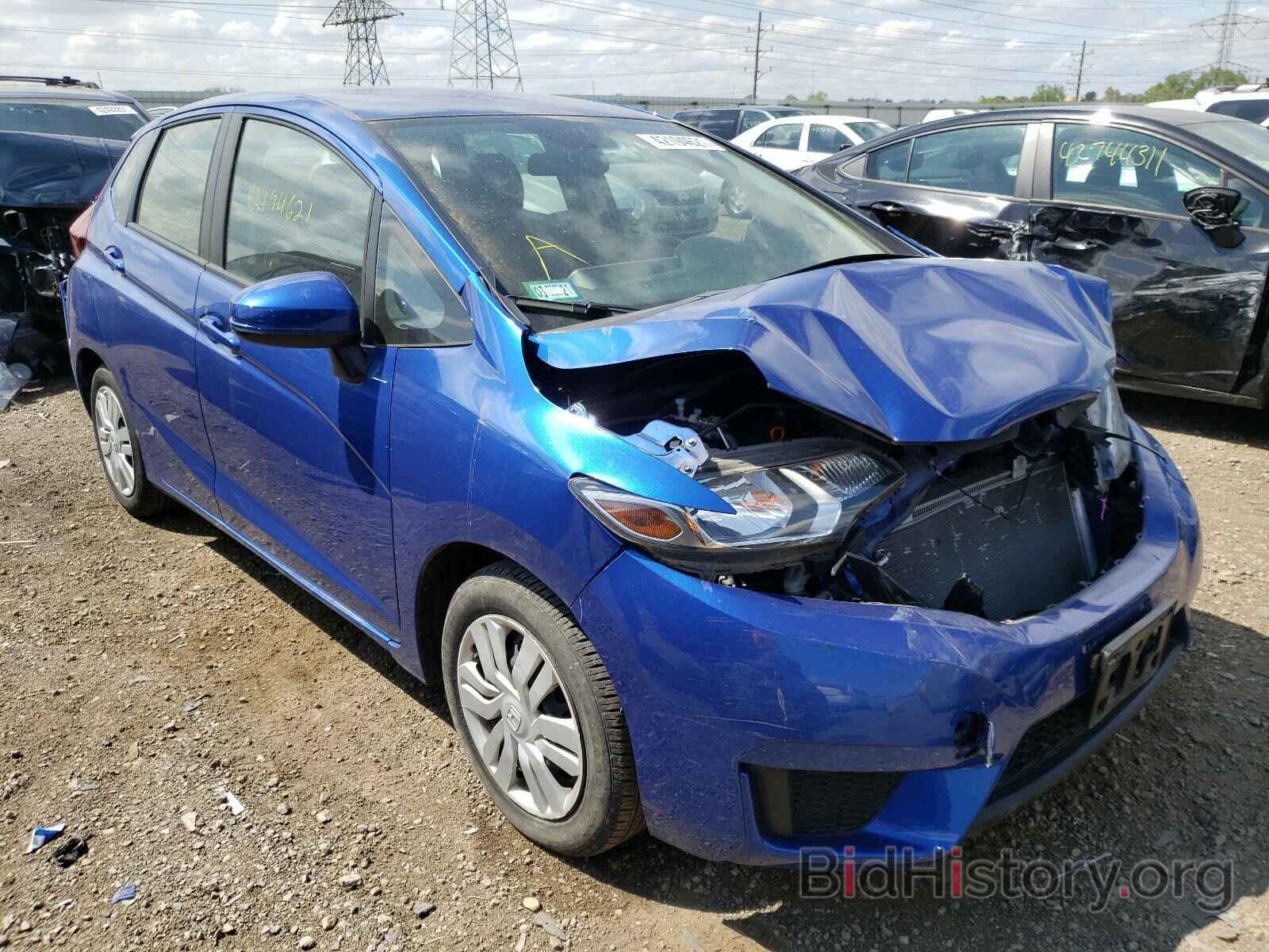 Фотография JHMGK5H5XGS003023 - HONDA FIT 2016