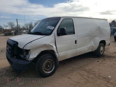 2013 Ford ALL MODELS E150 Van, white — VIN 1FTNE1EW2DDB11061, Copart