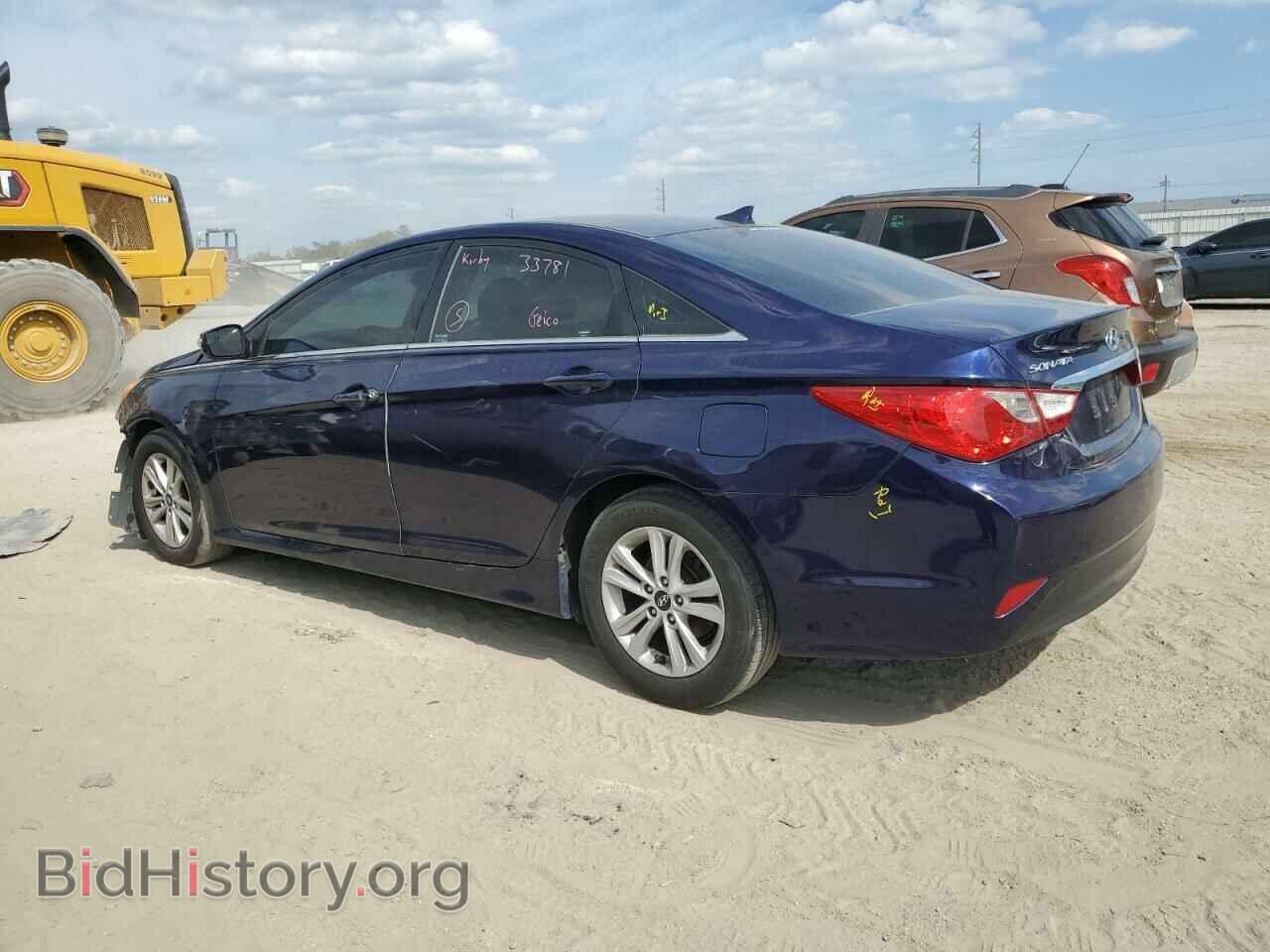 2014 HYUNDAI SONATA - VIN: 5NPEB4AC6EH837748 - Фото 2
