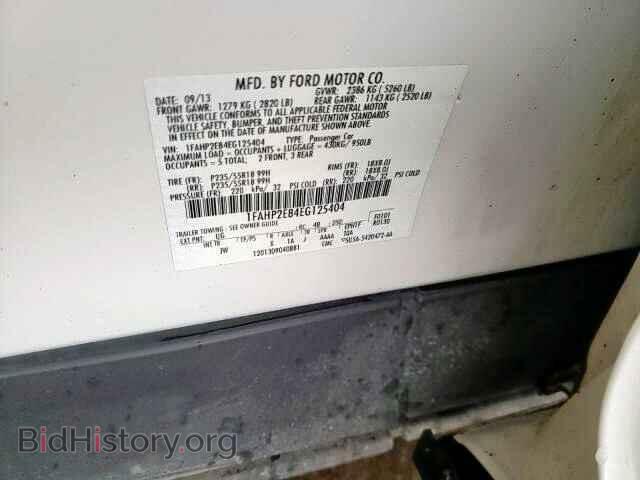 2014 FORD TAURUS - VIN: 1FAHP2E84EG125404 - Photo 10