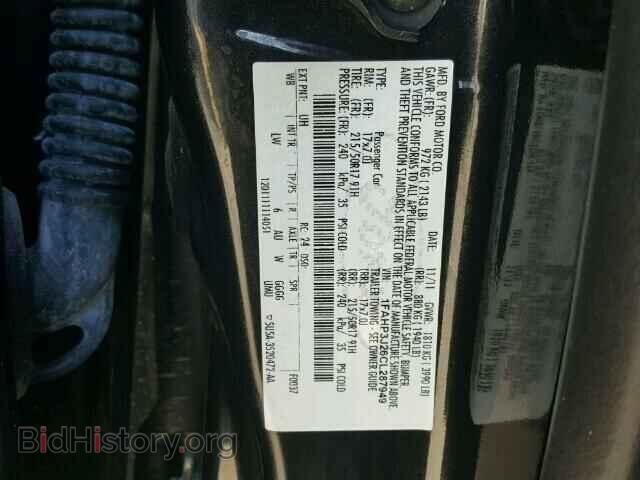2012 FORD FOCUS - VIN: 1FAHP3J26CL287949 - Photo 10