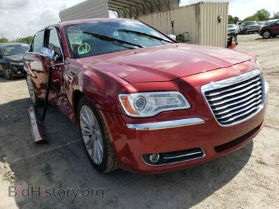 2012 Chrysler 300 300c, red — VIN 2C3CCAET2CH274592, Copart