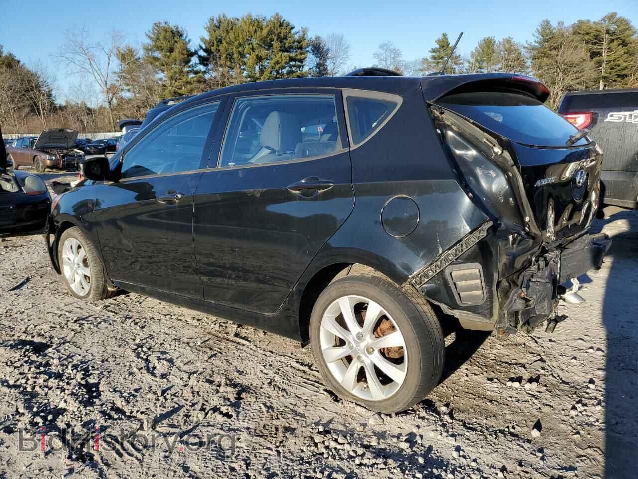 2013 HYUNDAI ACCENT - VIN: KMHCU5AE6DU133848 - Фото 2