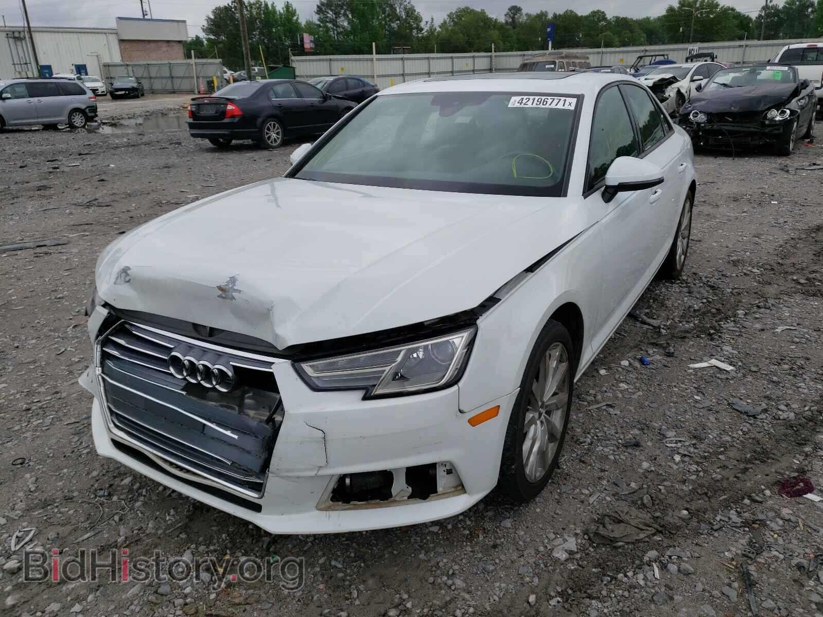 2017 AUDI A4 - VIN: WAUANAF41HN030738 - Фото 2