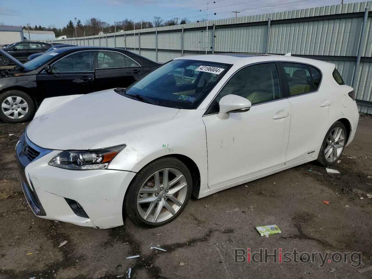 Photo JTHKD5BH7G2256730 - LEXUS CT 200 2016