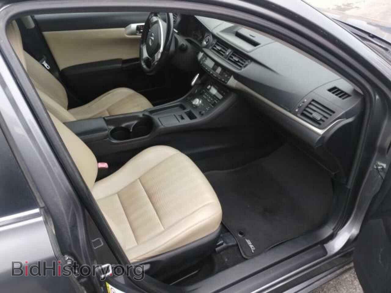 2012 LEXUS CT 200 - VIN: JTHKD5BH6C2065357 - Фото 5