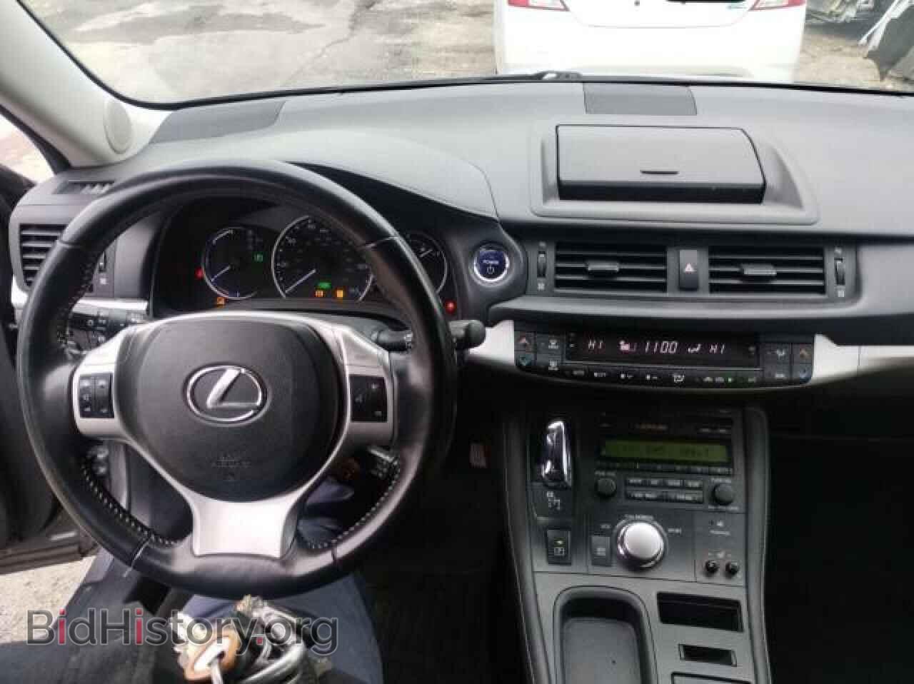 2012 LEXUS CT 200 - VIN: JTHKD5BH6C2065357 - Фото 9