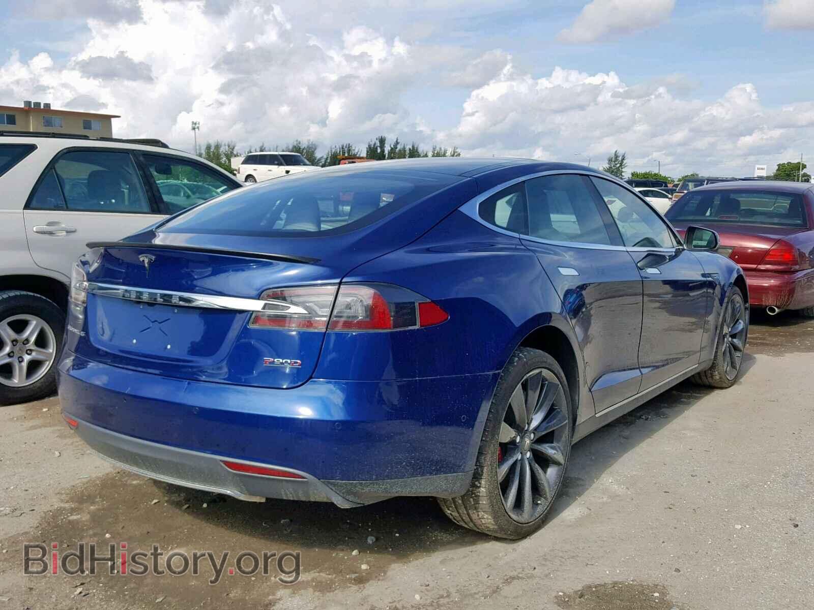 2015 TESLA MODEL S P9 - VIN: 5YJSA1V45FF099366 - Photo 4