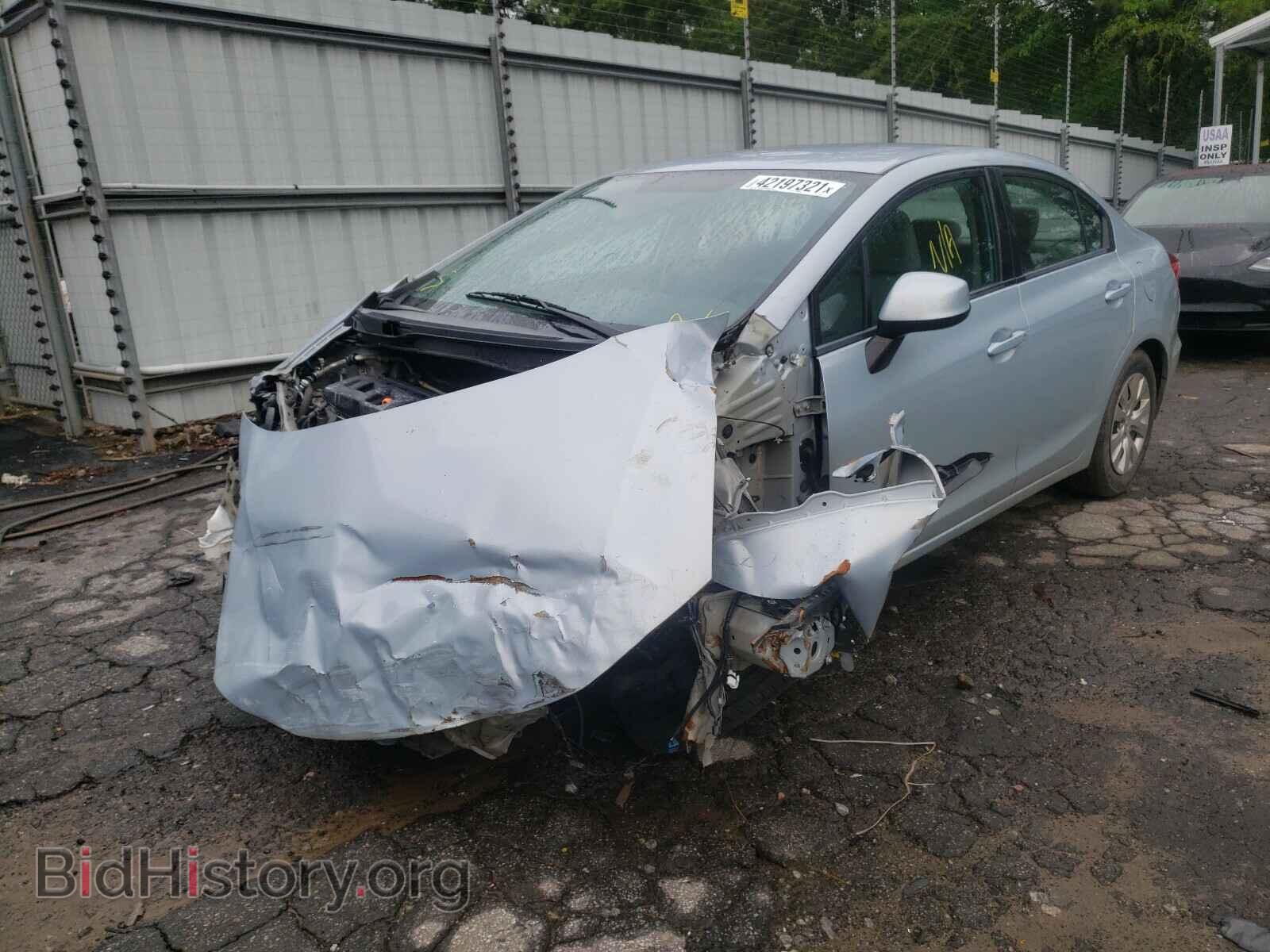 2012 HONDA CIVIC - VIN: 2HGFB2F57CH516277 - Фото 2