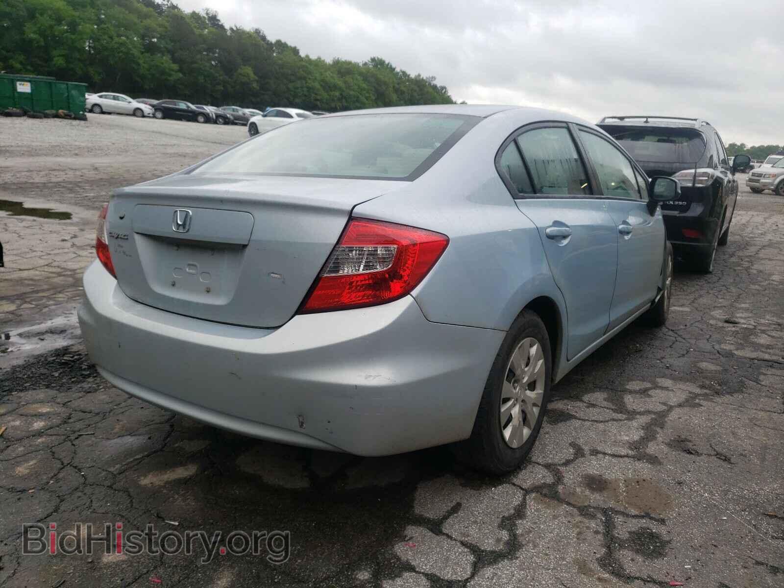 2012 HONDA CIVIC - VIN: 2HGFB2F57CH516277 - Фото 4
