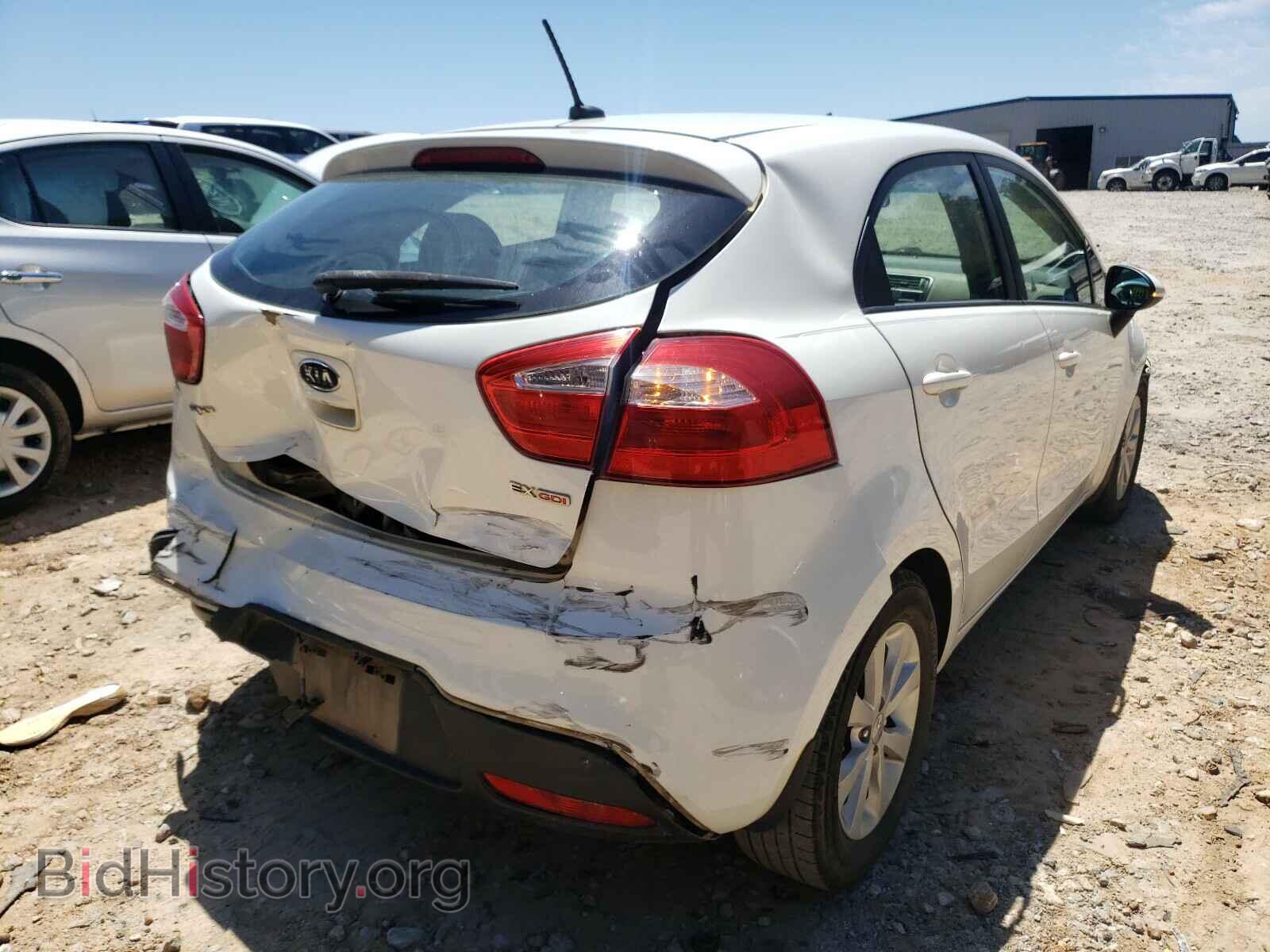 2012 KIA RIO - VIN: KNADN5A37C6013285 - Фото 4