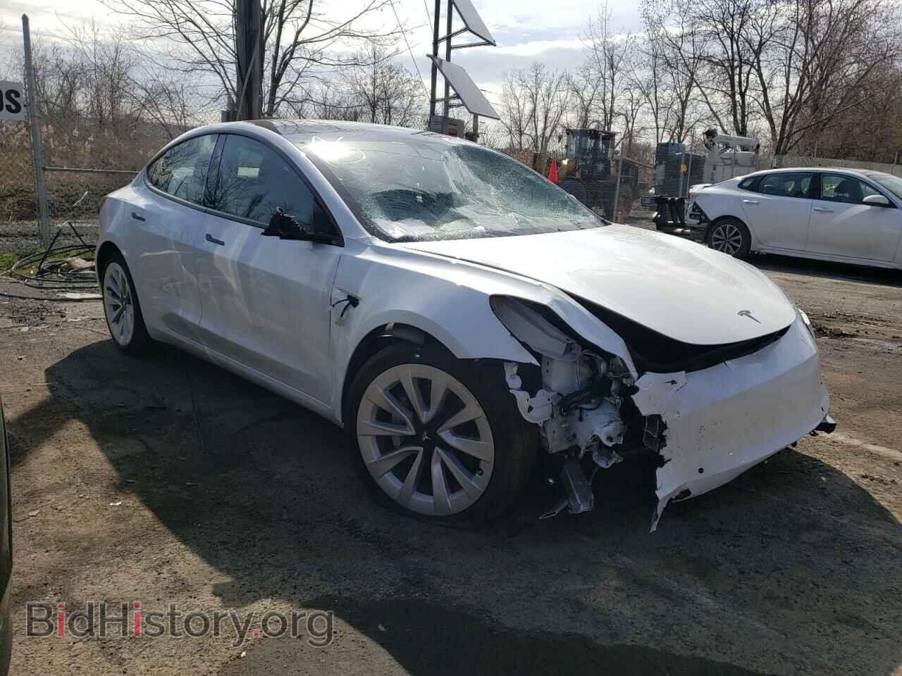 Photo 5YJ3E1EB4MF101080 - TESLA MODEL 3 2021
