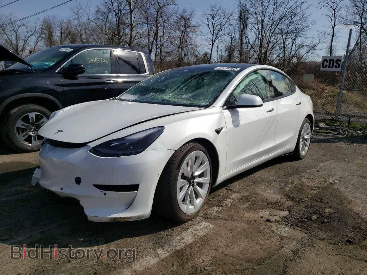 2021 TESLA MODEL 3 - VIN: 5YJ3E1EB4MF101080 - Фото 2