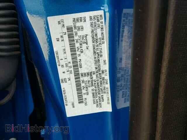 2013 FORD FOCUS - VIN: 1FADP3K25DL149382 - Фото 10