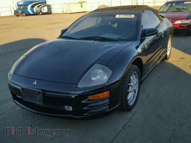 2002 MITSUBISHI ECLIPSE - VIN: 4A3AE85H82E091136 - Фото 2
