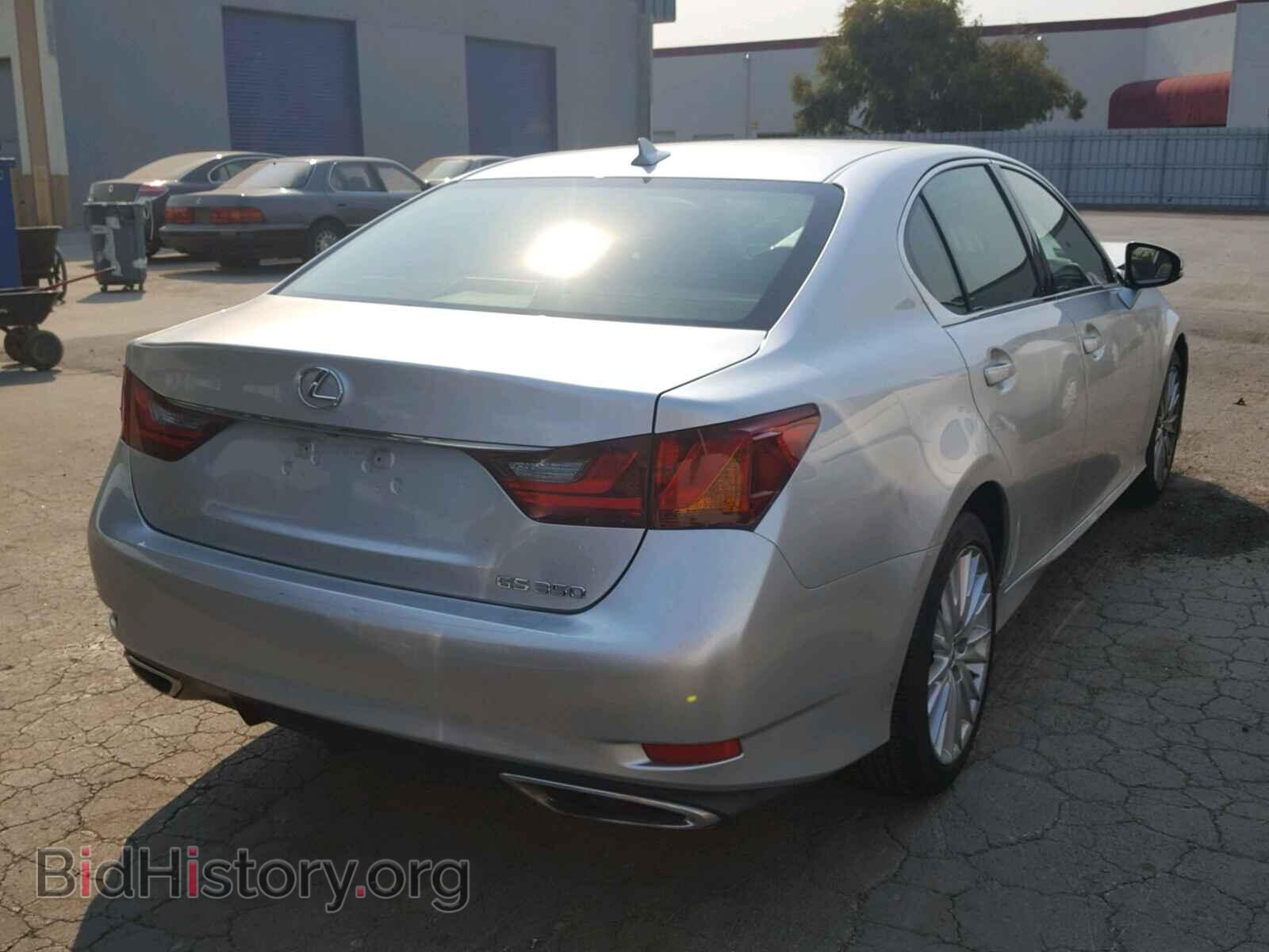 2013 LEXUS GS350 - VIN: JTHBE1BL8D5019264 - Фото 4