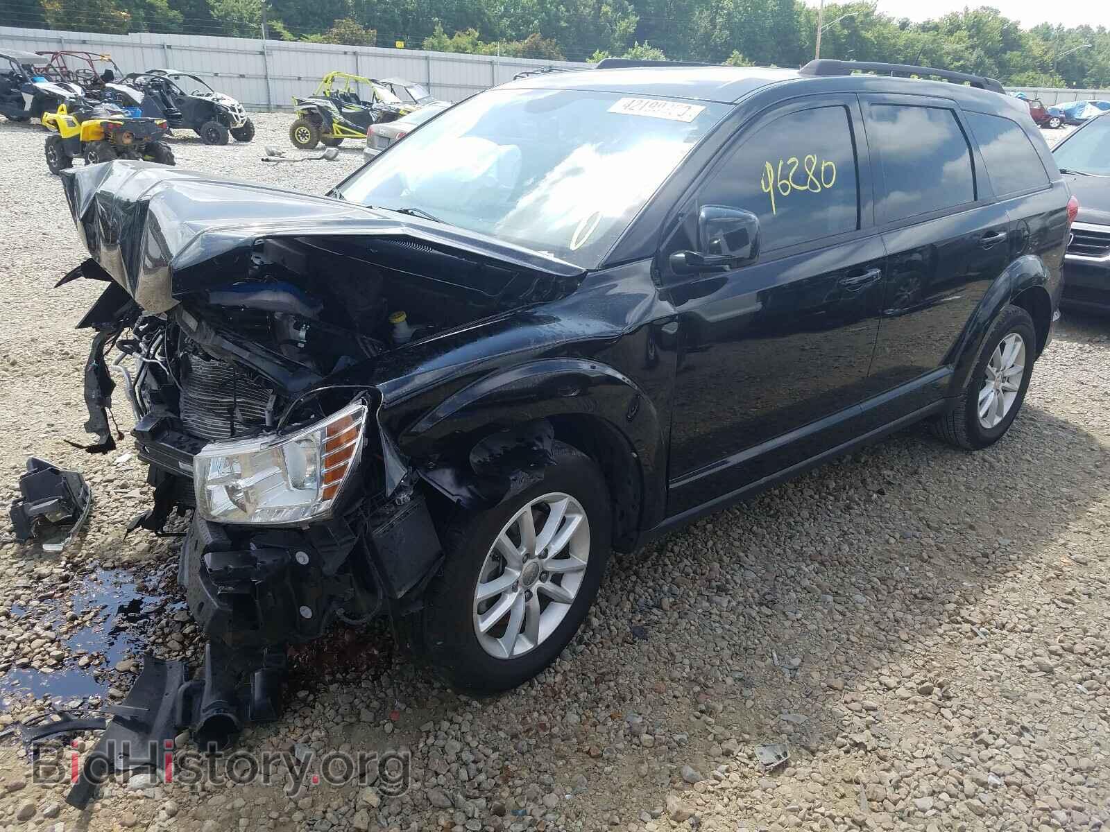 2014 DODGE JOURNEY - VIN: 3C4PDCBB4ET289672 - Фото 2