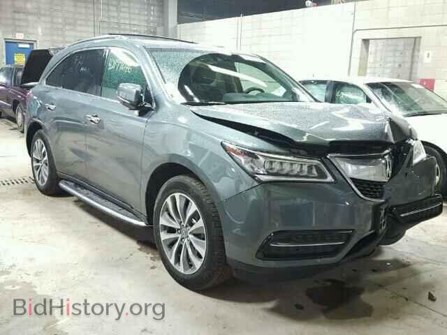 Фотография 5FRYD4H46EB022274 - ACURA MDX 2014
