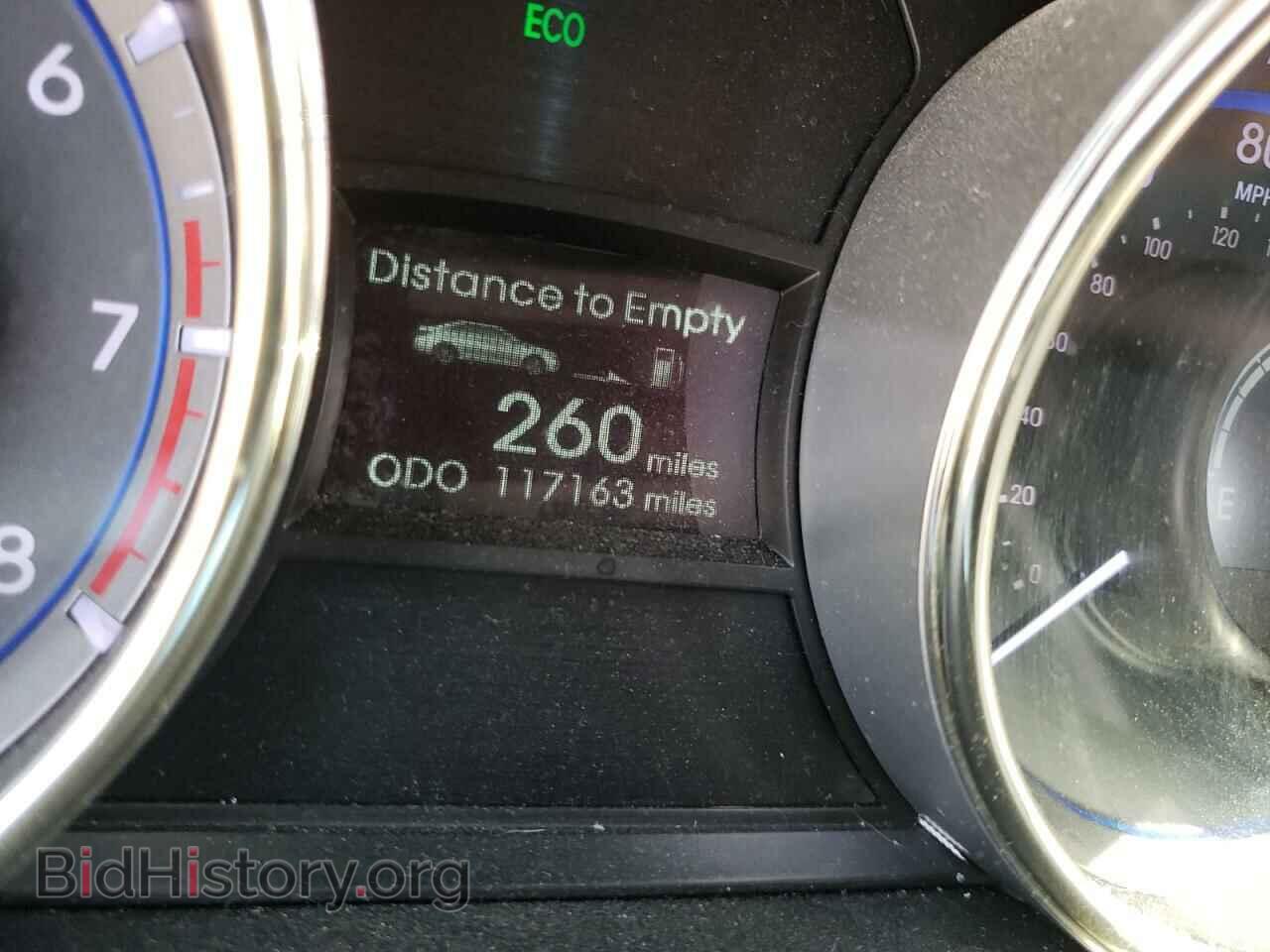2012 HYUNDAI SONATA - VIN: 5NPEC4AC4CH383171 - Фото 8