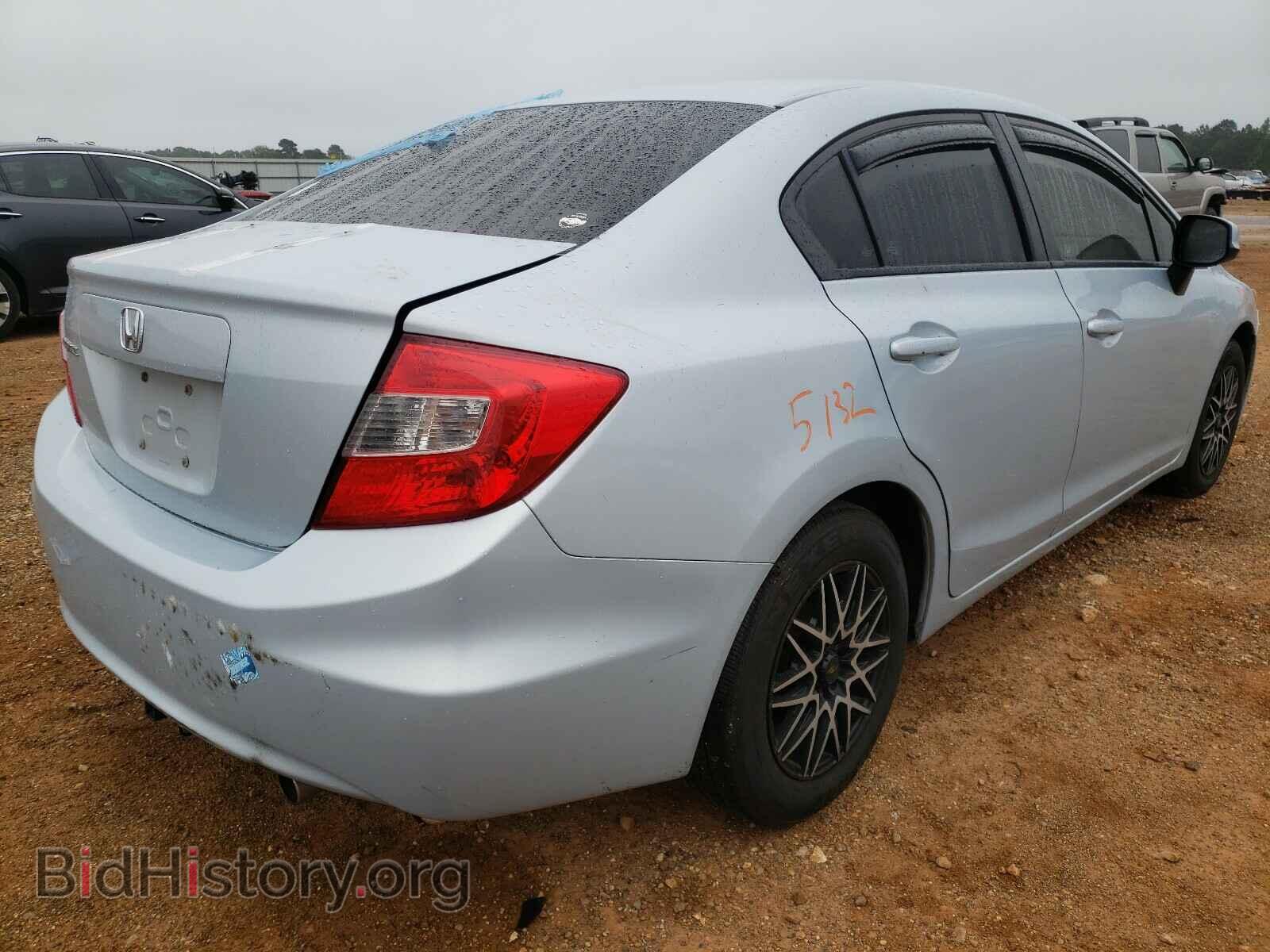 2012 HONDA CIVIC - VIN: 2HGFB2F50CH541344 - Фото 4