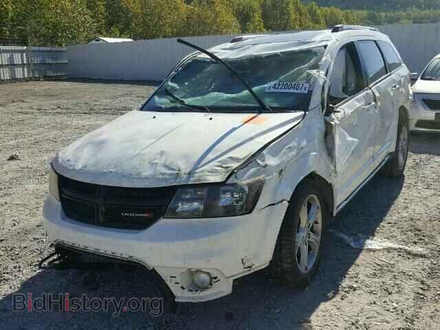 2017 DODGE JOURNEY - VIN: 3C4PDCGG6HT613536 - Фото 2