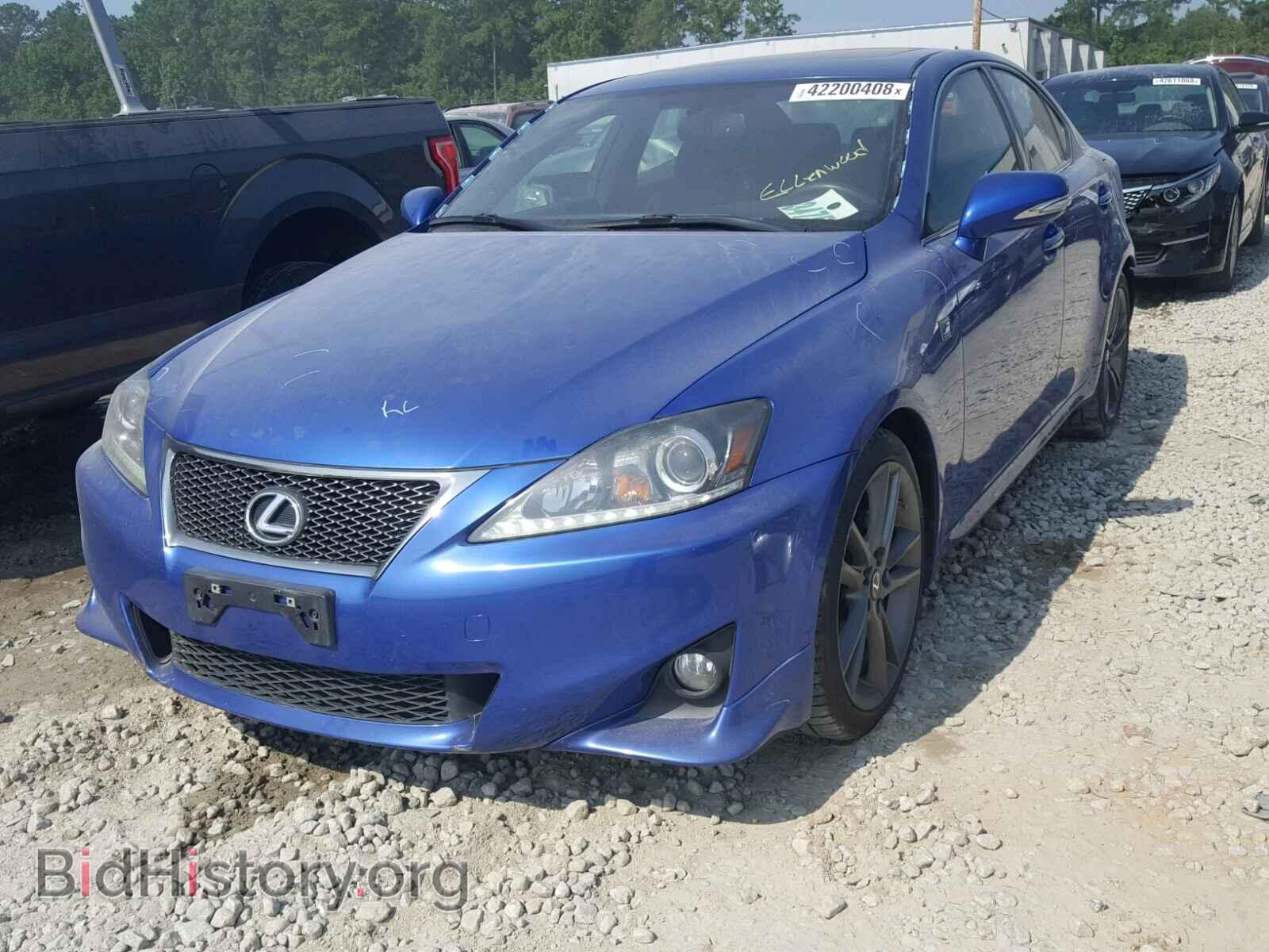 2013 LEXUS IS 250 - VIN: JTHBF5C29D5192835 - Фото 2