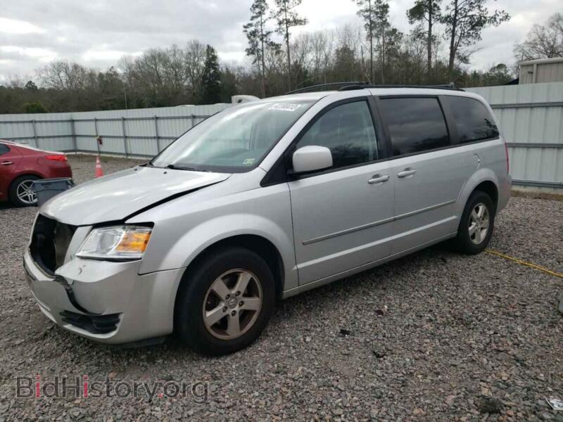 2010 Dodge CARAVAN Grand Cara (VIN 2D4RN5DX2AR191654) — photo 1 of 14, Copart, damage: front end