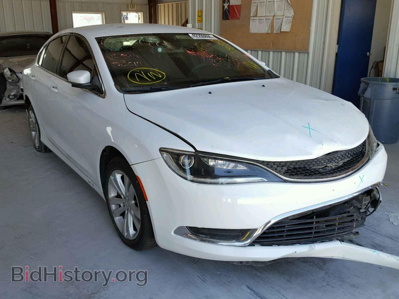 Photo 1C3CCCAB7FN741834 - CHRYSLER 200 2015