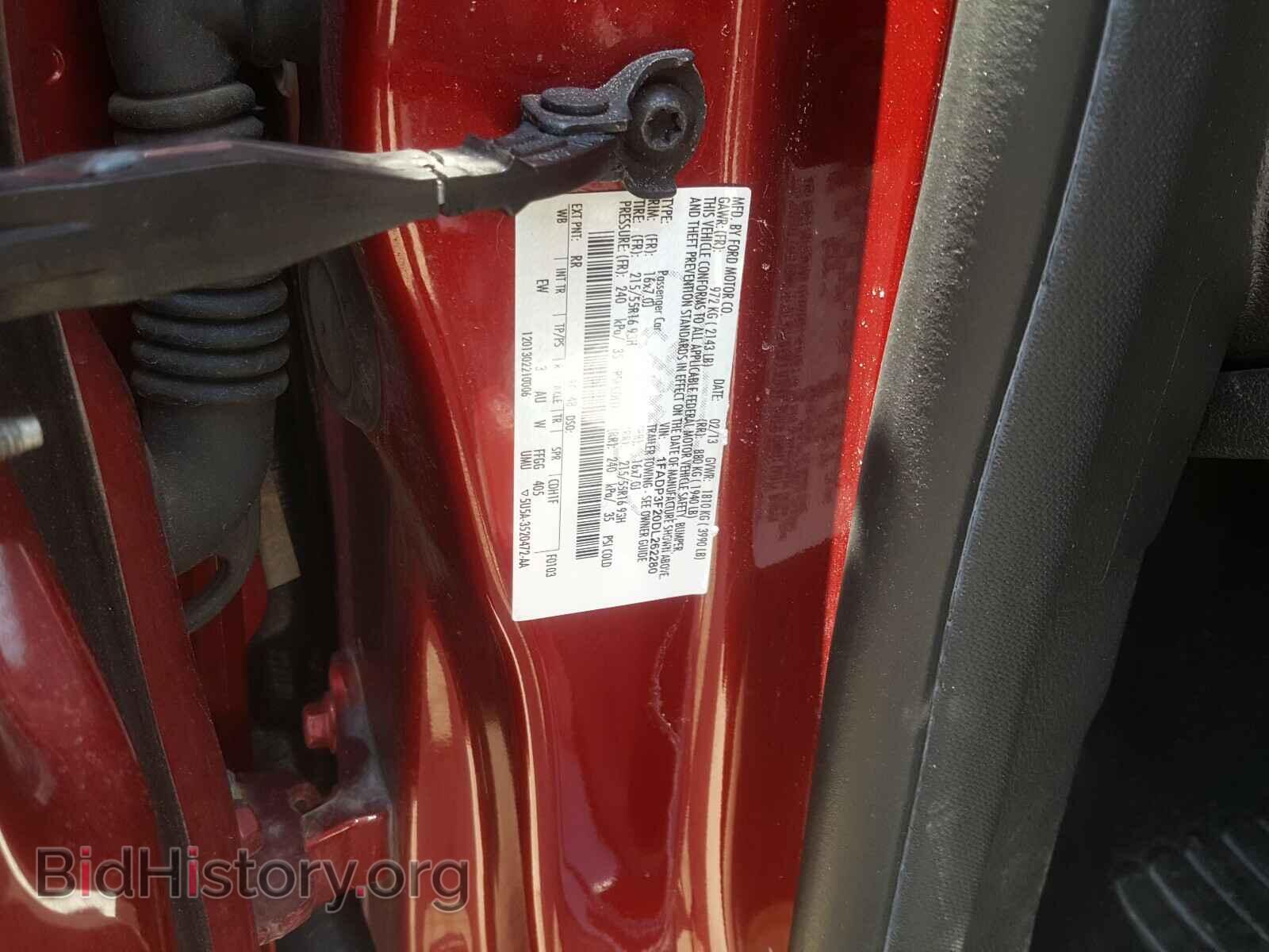 2013 FORD FOCUS - VIN: 1FADP3F20DL262280 - Photo 10