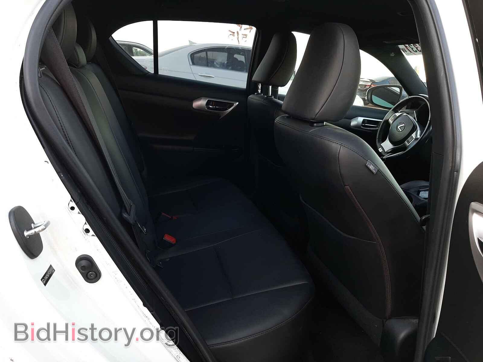 2012 LEXUS CT 200 - VIN: JTHKD5BH5C2099158 - Фото 6