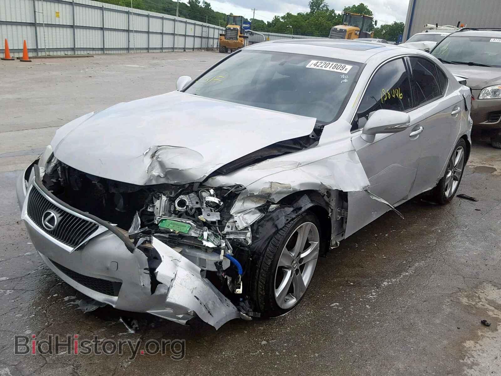 2012 LEXUS IS 250 - VIN: JTHBF5C2XC5171443 - Фото 2