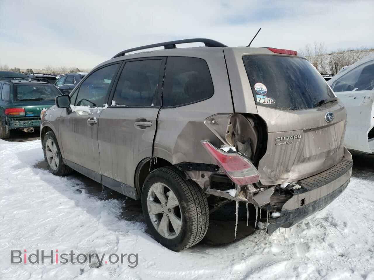 2014 SUBARU FORESTER - VIN: JF2SJADC5EH501086 - Фото 2