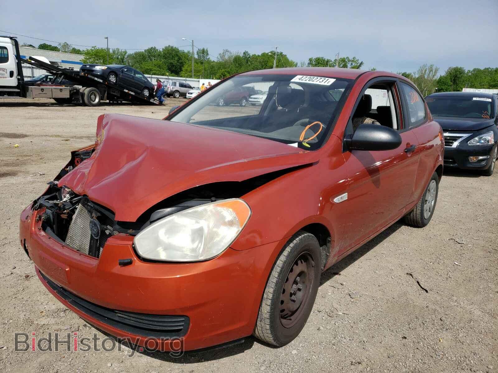 2007 HYUNDAI ACCENT - VIN: KMHCM36CX7U054666 - Фото 2