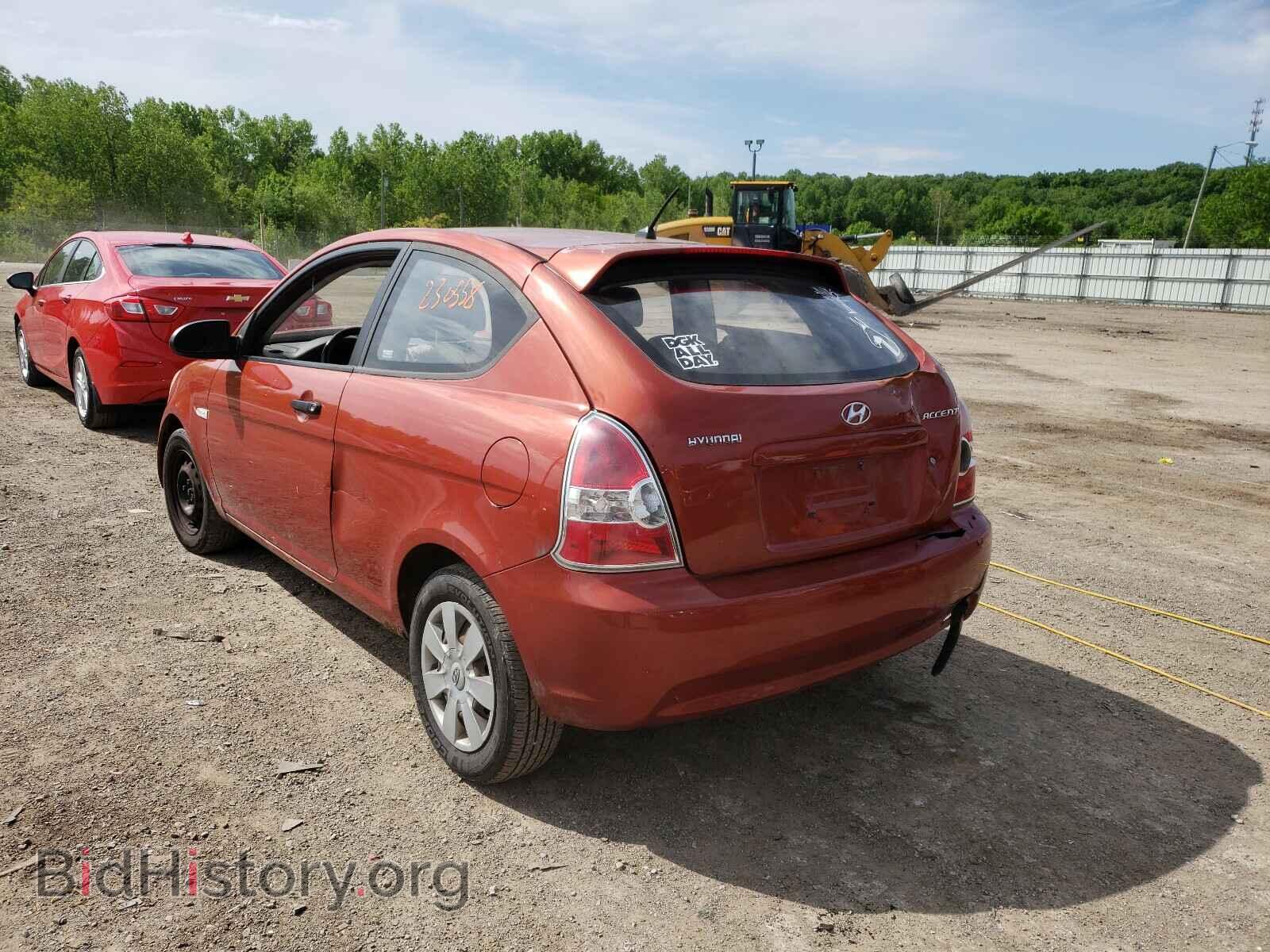 2007 HYUNDAI ACCENT - VIN: KMHCM36CX7U054666 - Фото 3
